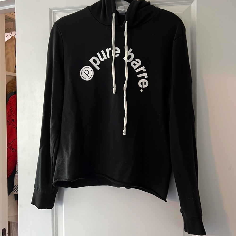 EUC lightweight Pure Barre hoodie